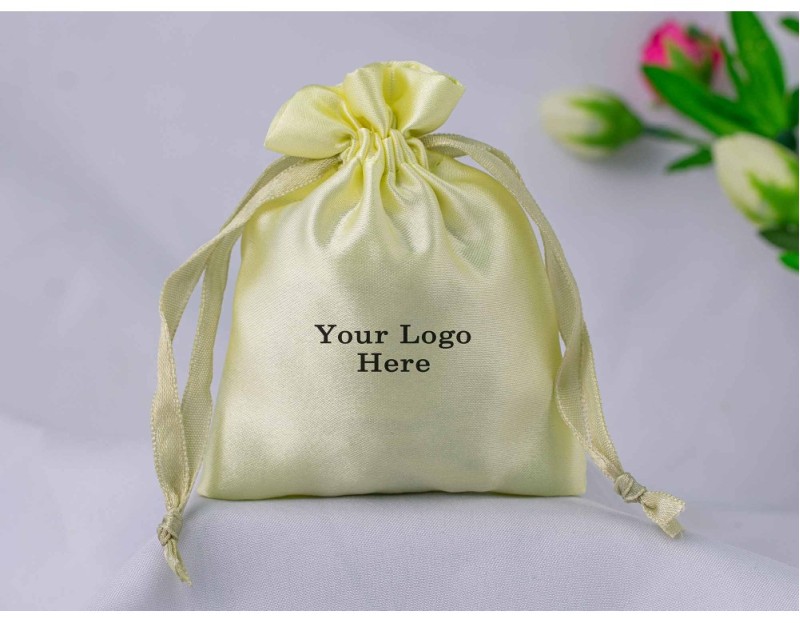 Custom Cotton Jewelry Drawstring Pouch, Tote Bag, Favor Bags-Bagwalas